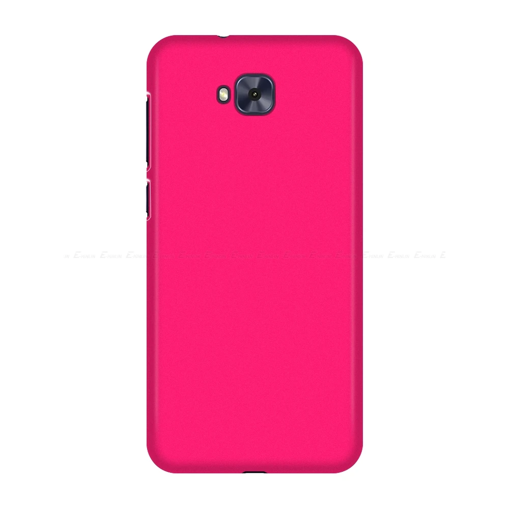 Розовый Ультратонкий матовый жесткий чехол для телефона Asus ZenFone 4 Selfie Pro ZD551KL ZD553KL ZD552KL Пластиковая Задняя крышка из поликарбоната - Цвет: Розовый