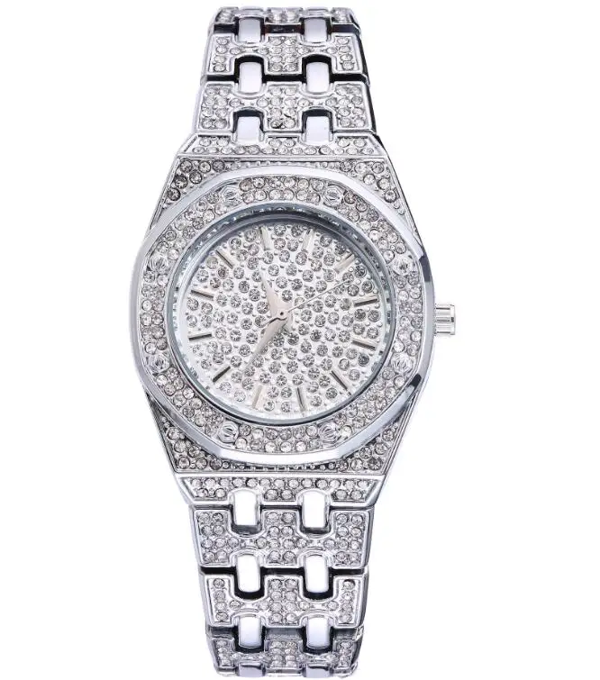 2019 Высокое качество модные брендовые новые бриллиантовые женские часы со