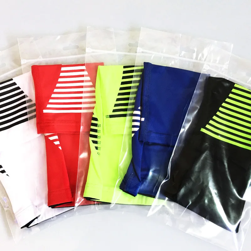 1 пара компрессионных рукавов для ног езды на велосипеде и бега Нескользящие