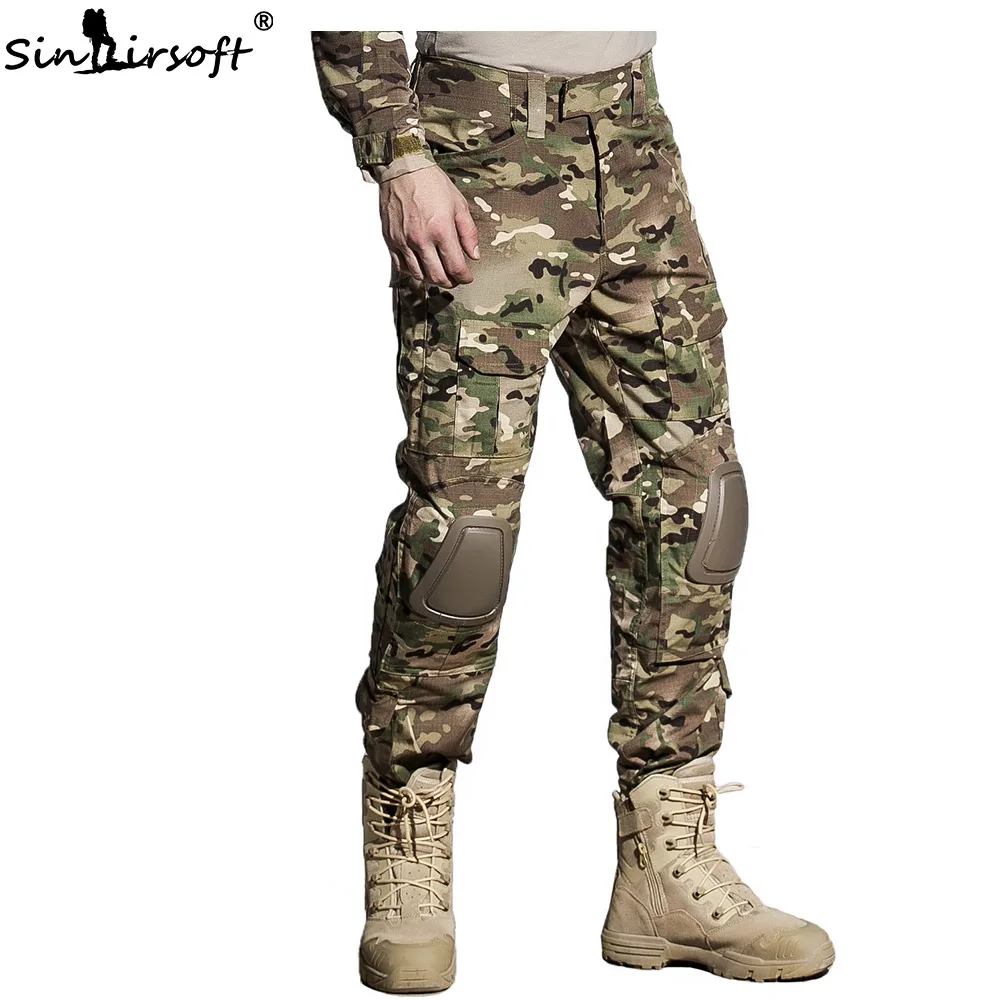 SINAIRSOFT ATAC FG камуфляж тактические военные походные брюки, страйкбол Painball США мужские армейские брюки карго, боевые ACU CP
