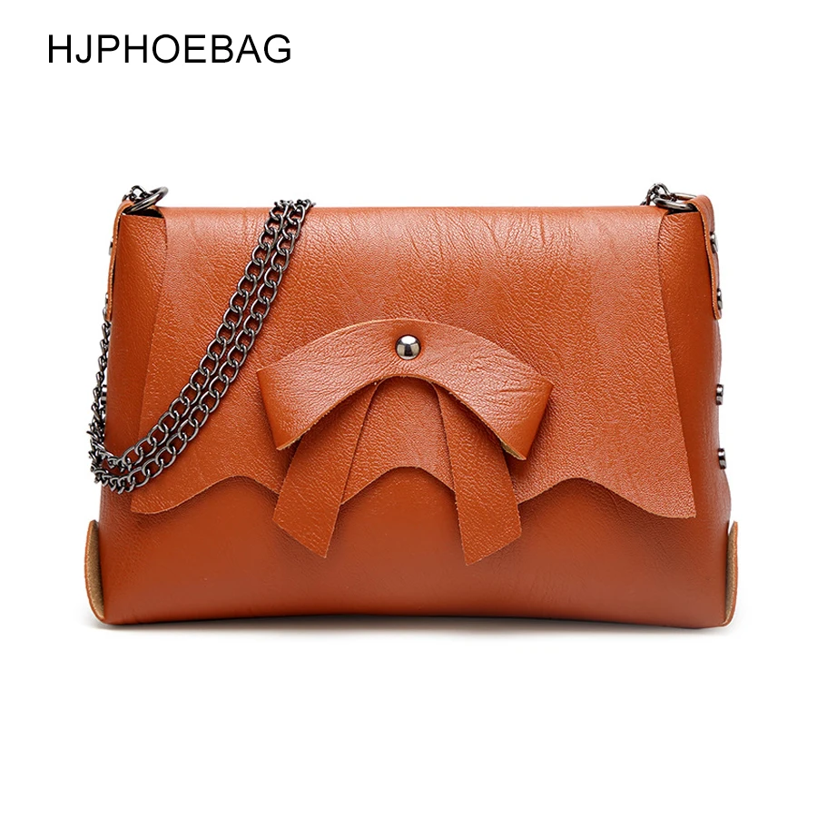 

HJPHOEBAG Fashion Women Bags New Design Girls Shoulder Bags Diagonal Quality Leather Lady Handbags Vintage Chains Small BagYC145