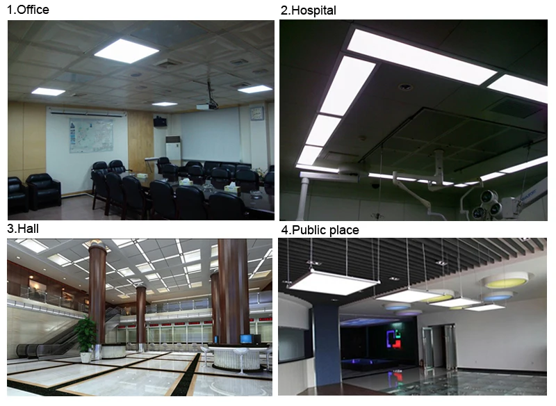 Быстрая поставка дешевой цене Алюминия 90LM/W CRI&gt 80 Плоская СВЕТОДИОДНАЯ панель