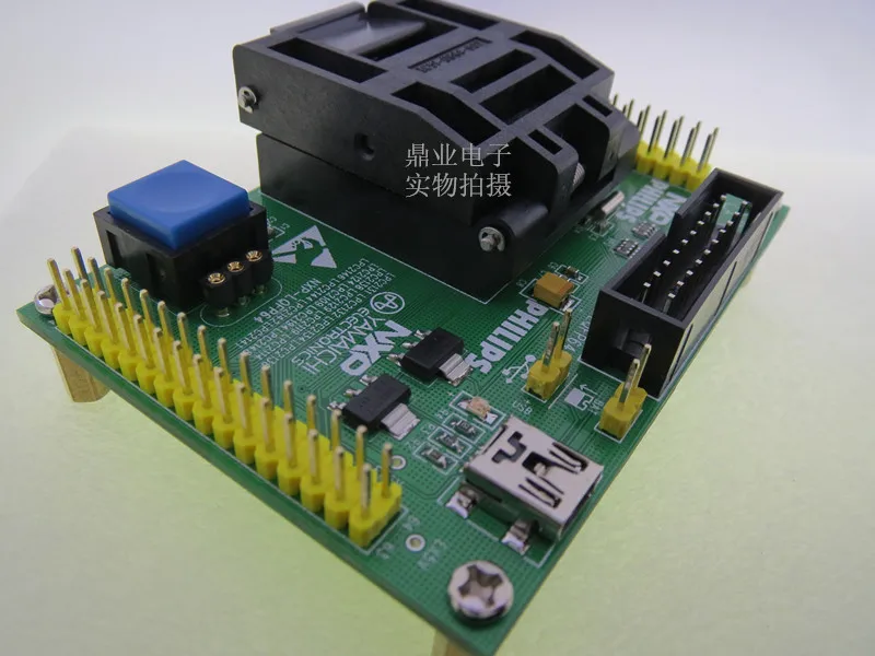 Оригинальное тестовое сиденье NXP IC LPC2109 LPC2194 LPC2148 программа горения адаптер