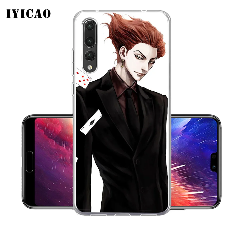 IYICAO hunter x Мягкий силиконовый чехол для телефона Huawei P30 P20 Pro P10 P9 P8 Lite P Smart TPU