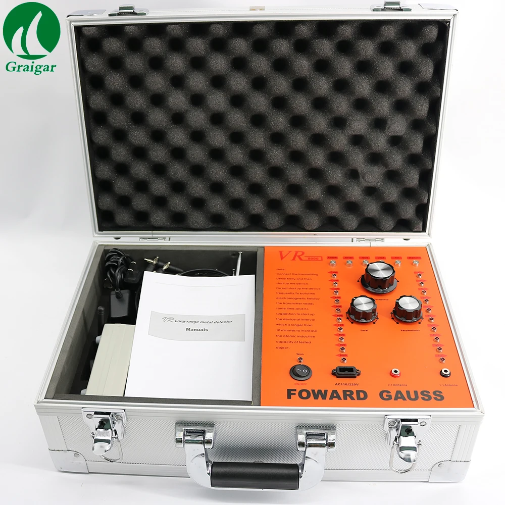 

Portable Diamonds Metal Detector VR8000 with Fast Shipping