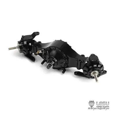 LESU металлический передний мост дифференциальный замок RC 1/14 Трактор Автомобиль