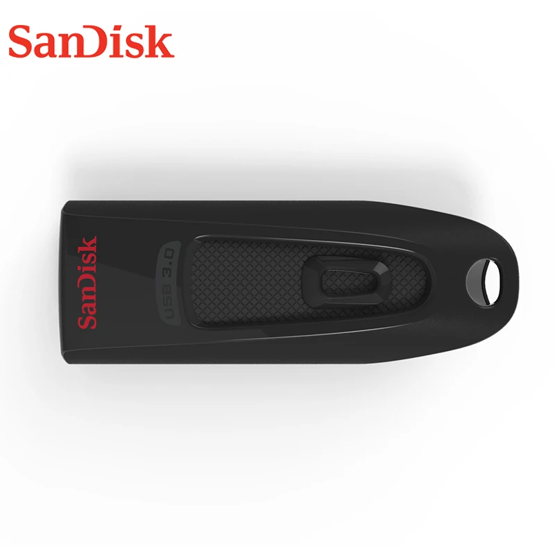 Sandisk оригинальный USB 16 ГБ 32 64 128 256 3.0 высокая скорость чтения 100 МБ телескопического