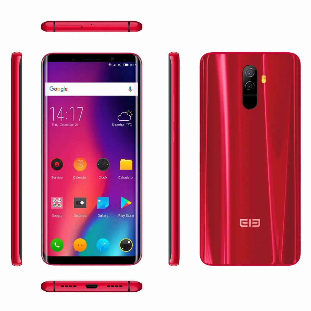 Elephone U MTK6763 Octa Core Android 7 1 сотовый телефон 5 99 &quot18:9 смартфон 6 ГБ оперативная память 128