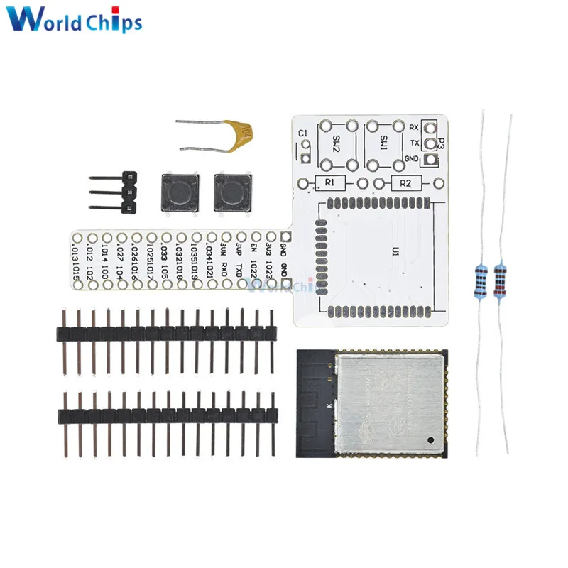 ESP 32 ESP32 WROOM Rev1 Wi Fi модуль беспроводной Bluetooth макетный комплект макетная плата DIY