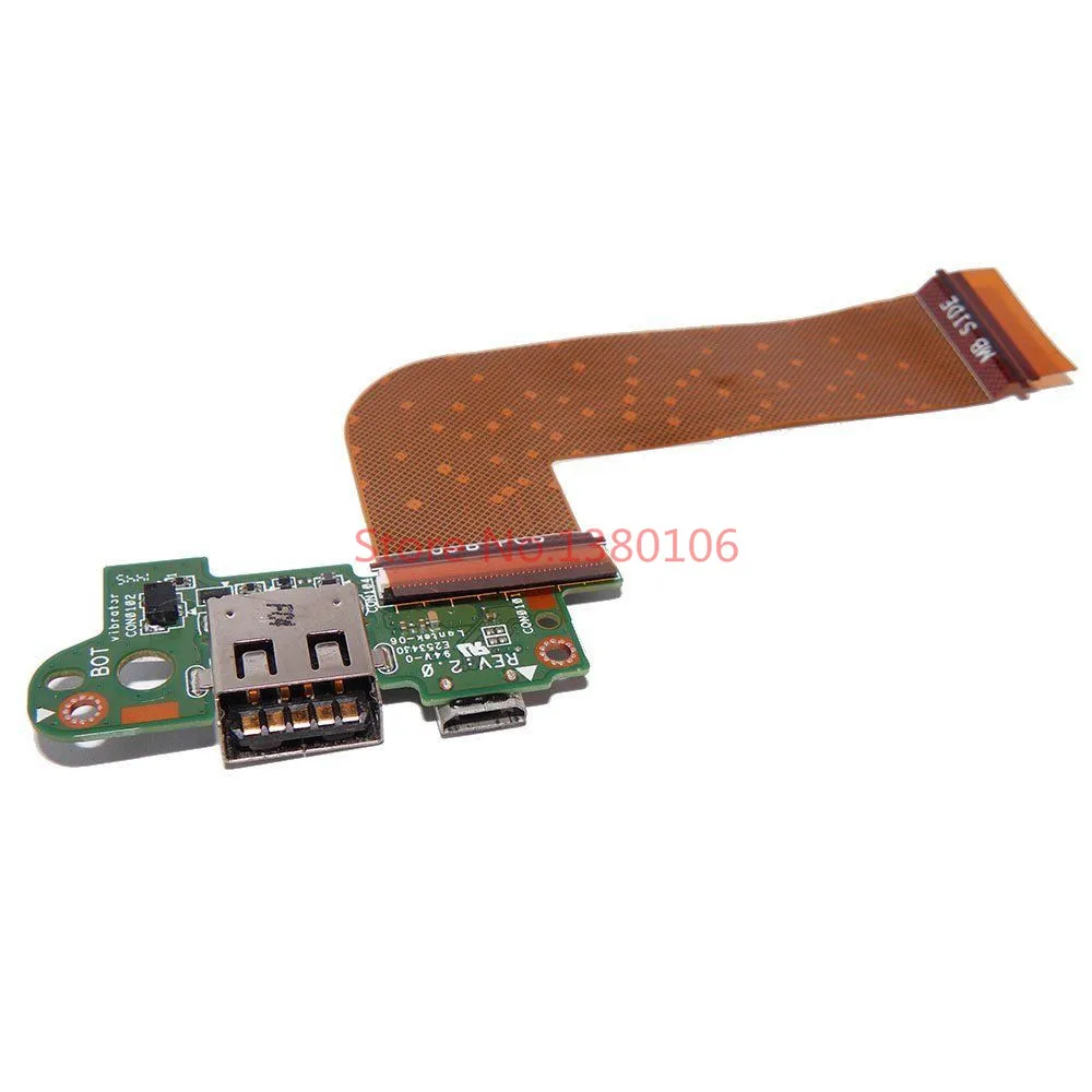 Флуоресцентная печатная плата USB для DELL VENUE PRO 11 T06G 5130|Компьютерные кабели и