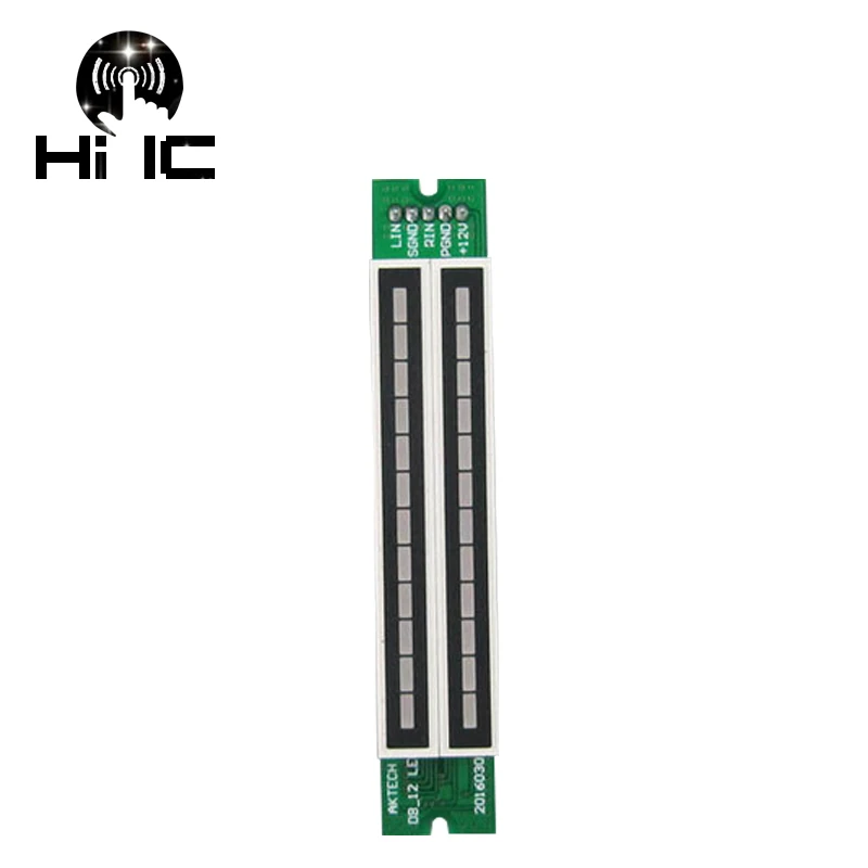 Двойной индикатор уровня 12 стерео дисплей громкости спектра светодиодные