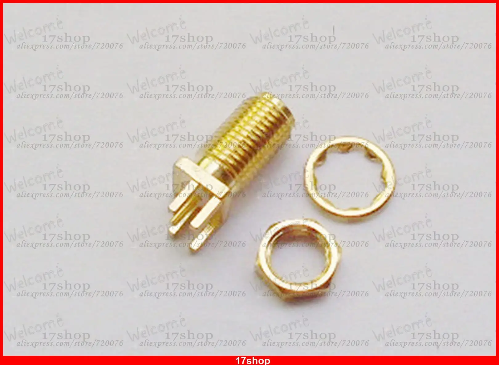100 шт. адаптер розетки с гнездом SMA|connector adapter|connector boardconnector female |