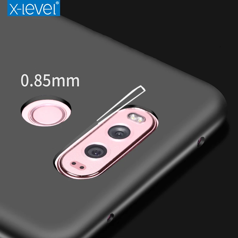 X Level для LG Q6 оригинальный силиконовый чехол роскошный мягкий ТПУ ультра тонкий