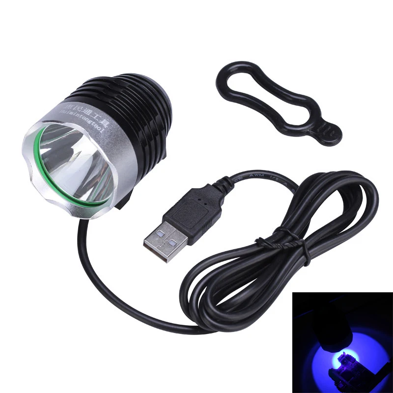 УФ-лампа для отверждения клея USB 5 В светодиодная ультрафиолетовая зеленая