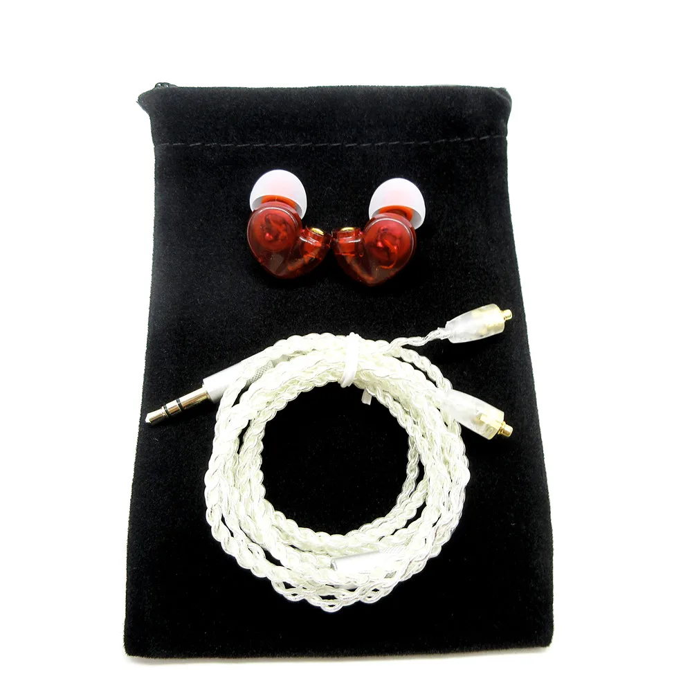 Наушники FENGRU SE215 с монитором сцены съемные наушники HE200 HiFi спортивные движущейся