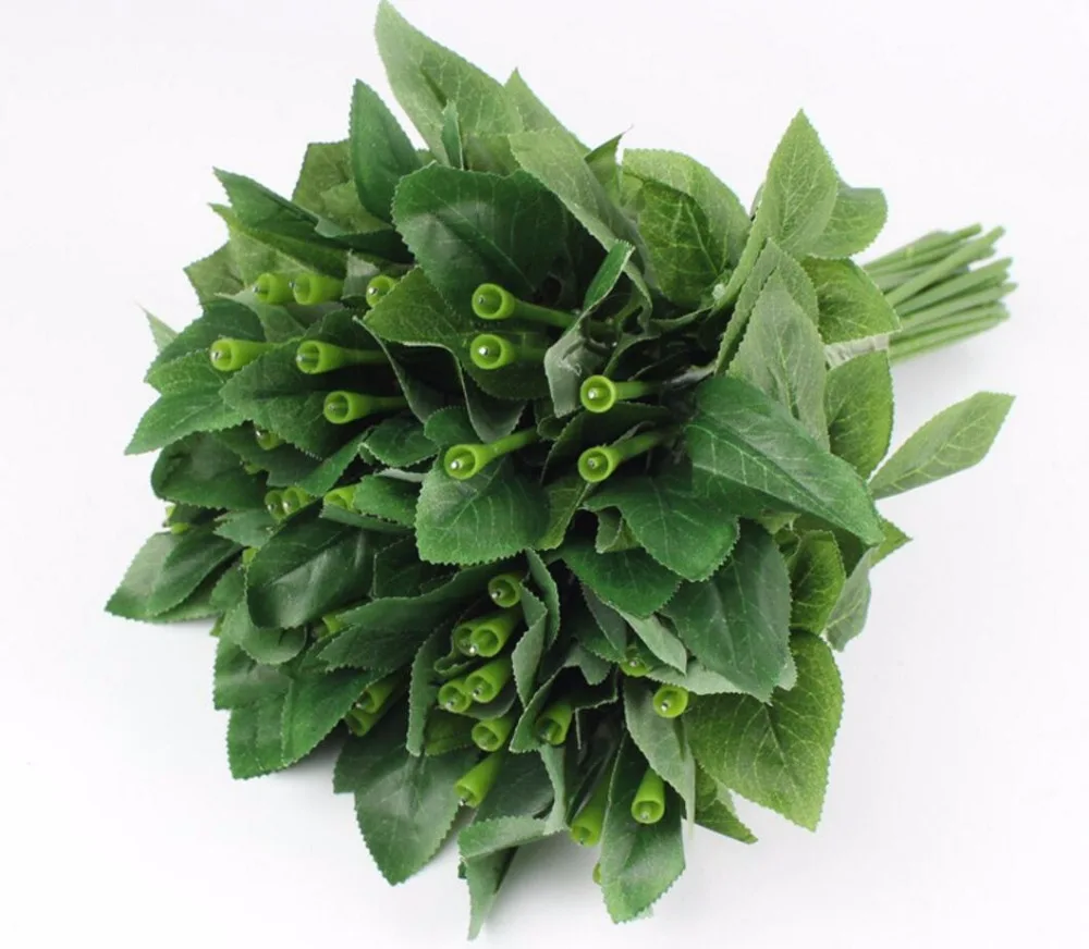 Искусственные стебли для самостоятельного изготовления букета Листьев вены