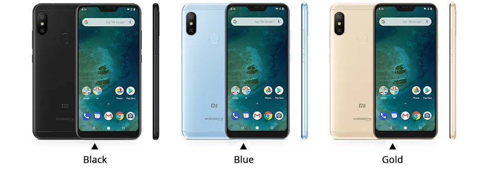 Глобальная версия Xiaomi Mi смартфонов A2 Lite, 4 Гб ОЗУ, 64 Гб ПЗУ, Восьмиядерный процессор Snapdragon 625, двойная камера AI, 5,84 дюймов, 19:9, полный экран