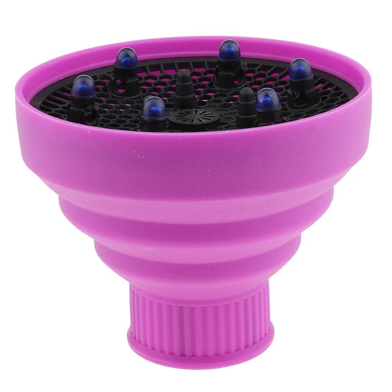 Универсальный складной нано силикагель фен для волос диффузор инструмент