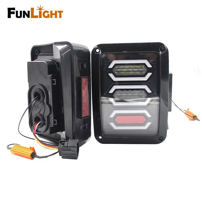 Забасветильник светодиодный Алмазный задний фонарь с прозрачными линзами для 2007