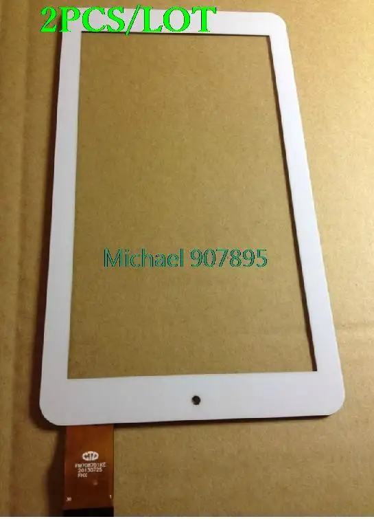 

2 шт., 7-дюймовый емкостный сенсорный экран для Onda quad-core V701S FM706701KE