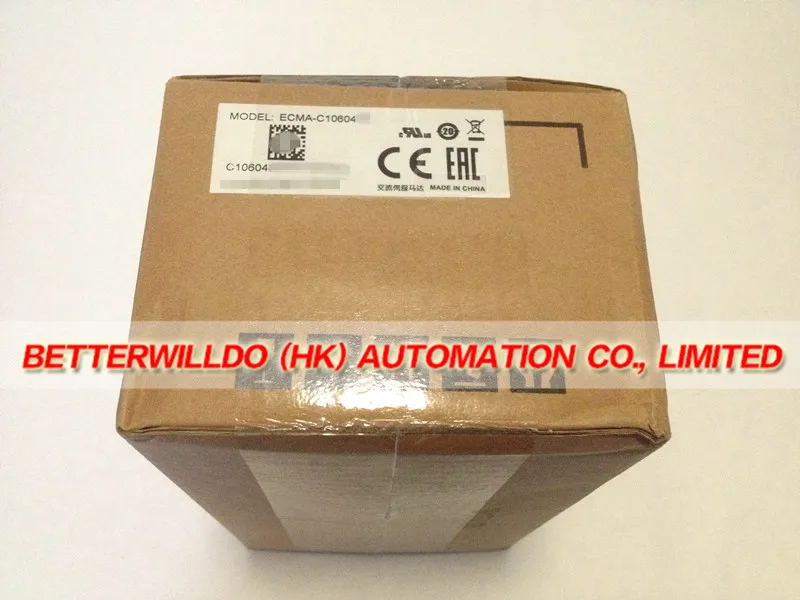 ASD-A2-0421-L + ECMA-C10604RS новые в коробке комплекты сервоприводов переменного тока 0 4 кВт