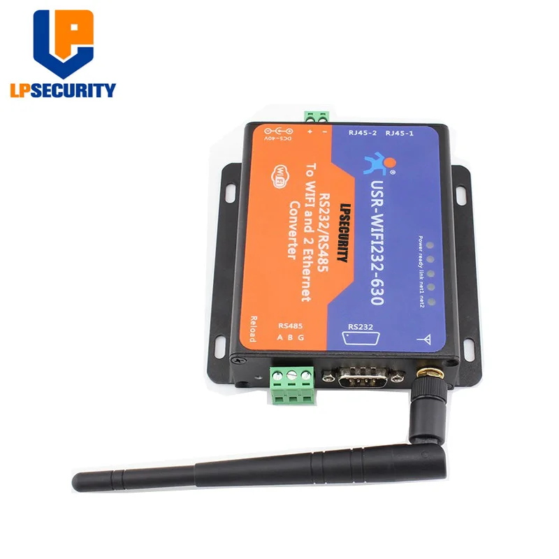 LPSECURITY USR-wifi 232-630 Modbus RTU к TCP конвертеры wifi к последовательному или Ethernet Поддержка питания защита от ЭСР