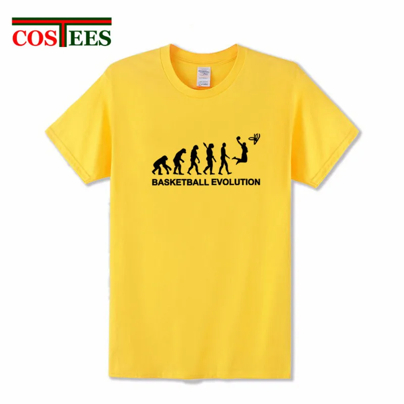 2018 забавная футболка Basket ball Dunk Evolution Мужская в стиле хип хоп harden kobe apparel Group Tee durant с