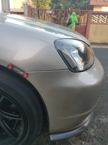 GRT JDM Стиль Алюминий бампер Quick Release Крепеж шайба увеличенная для Honda Civic Integra и