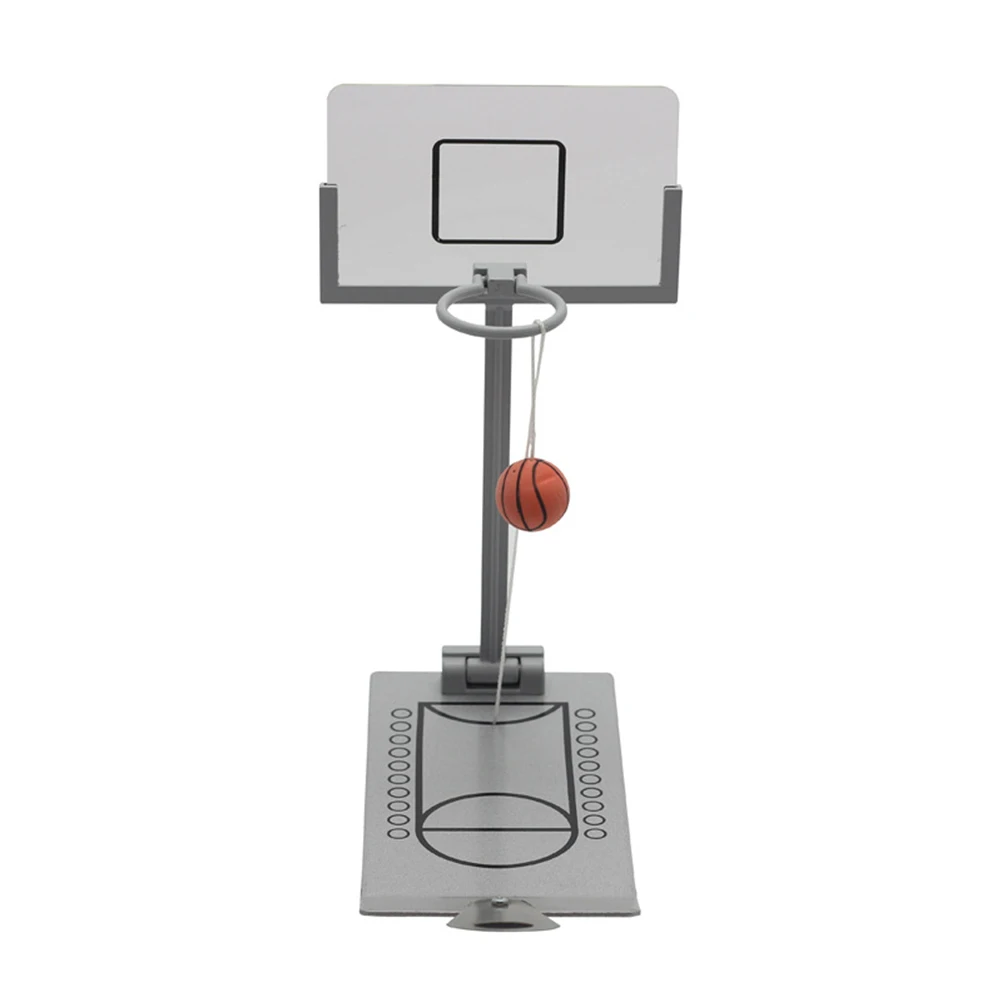 

Basketball Hoop Mini Desktop Folding Basketball Machine Stress Reliever Small Rebound Toy Sports Basketball Funny Toy Gift