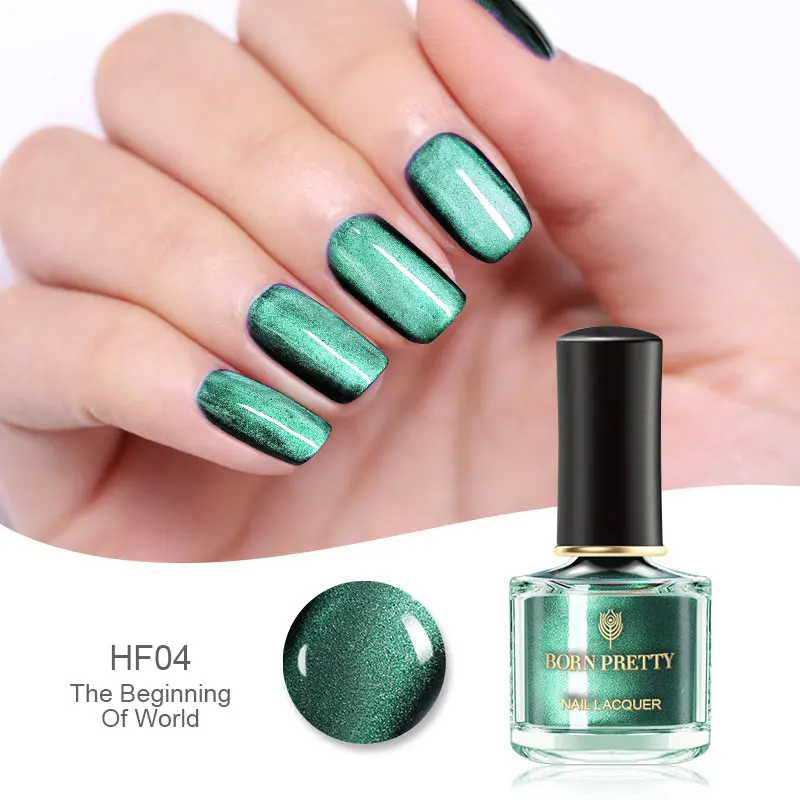 BP-HF04 BORN PRETTY 3D магнитный лак для ногтей Auroras голографические наклейки для ногтей Блестящий Магнит лак для дизайна ногтей - Цвет: BP-HF04