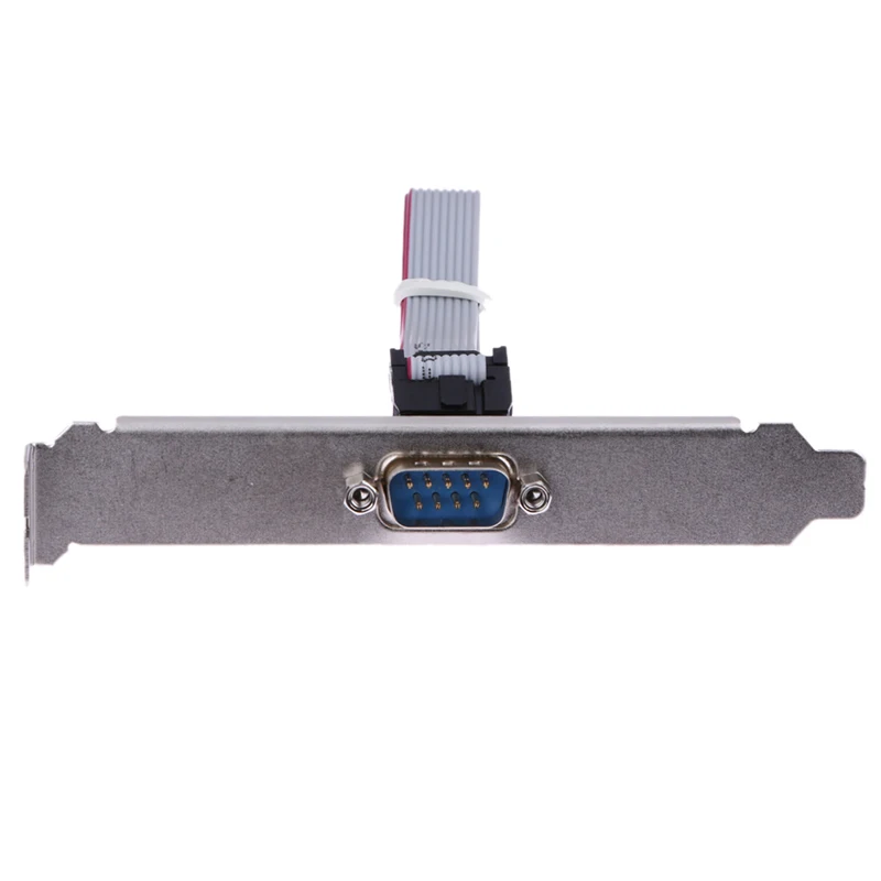 Для материнской платы 9 Pin Female to RS232 DB9 Com Port ленточный последовательный кабель