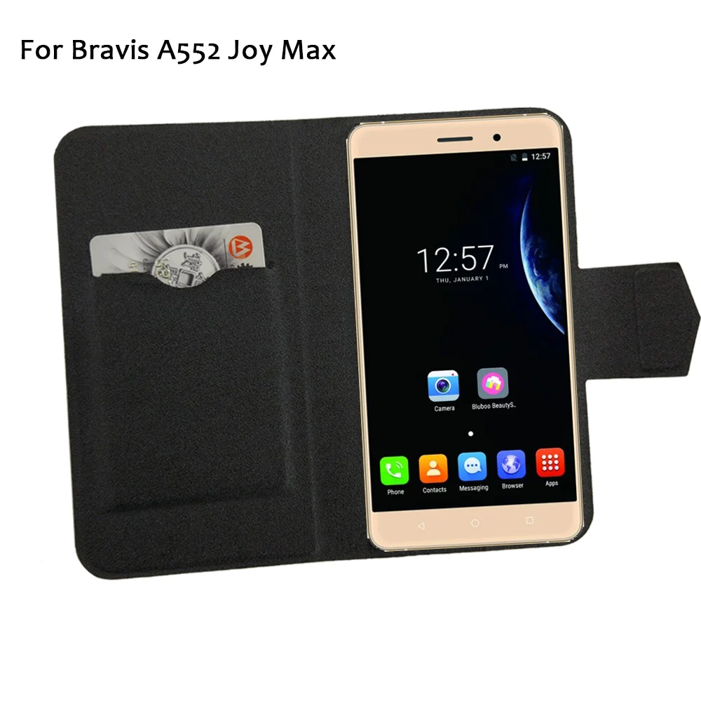 5 видов цветов жарко! Кожаный чехол для телефона Bravis A552 Joy Max Прямая поставка с