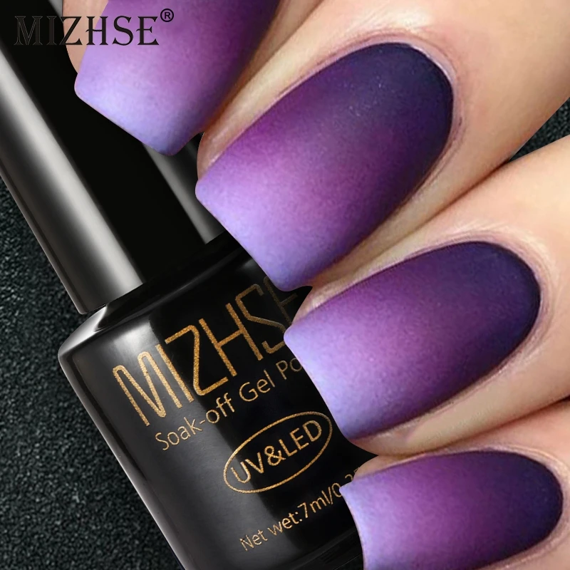 MIZHSE матовое верхнее покрытие для ногтей Гель-лак для ногтей гель uv Vernis Гель-лак Полупостоянный без протирания лак клей для ногтей матовый
