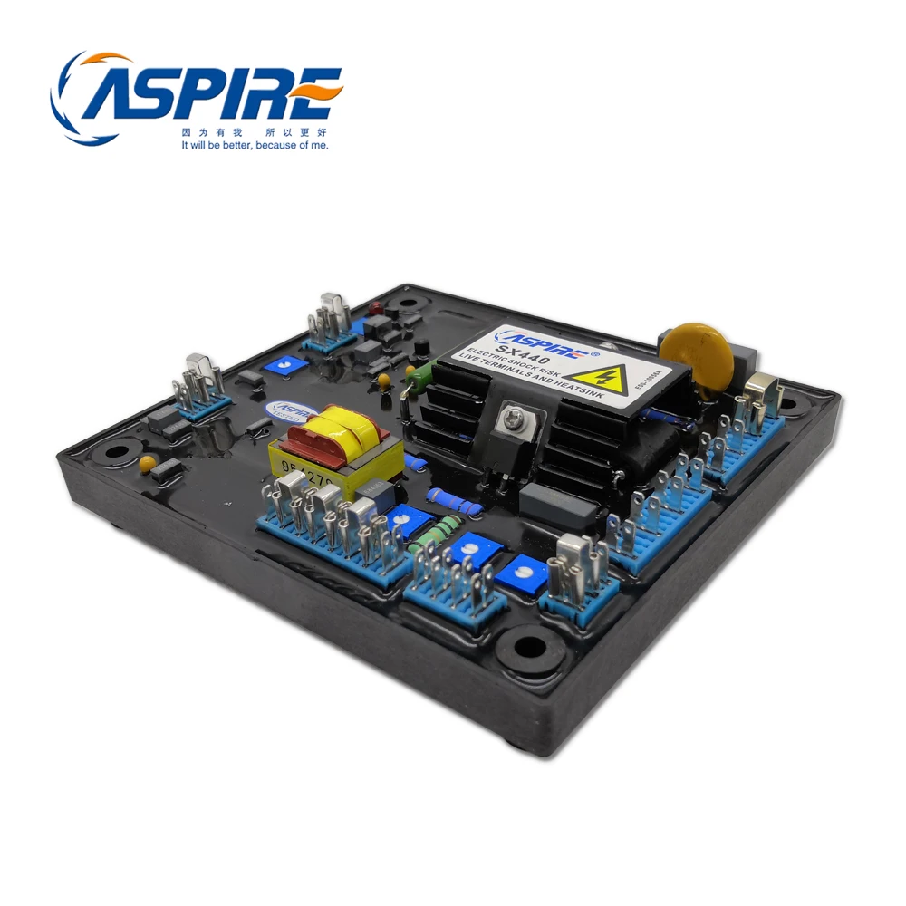 Aspire панель управления генератором AVR SX440 автоматический регулятор напряжения для