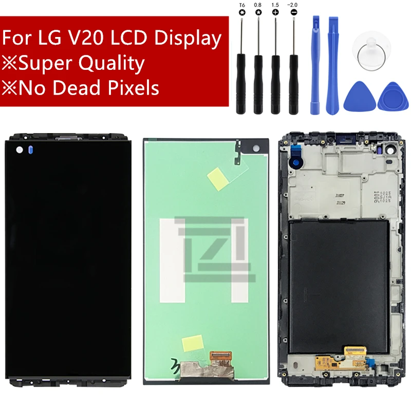 Супер качество ЖК дисплей для LG V20 VS995 VS996 LS997 H910 кодирующий преобразователь