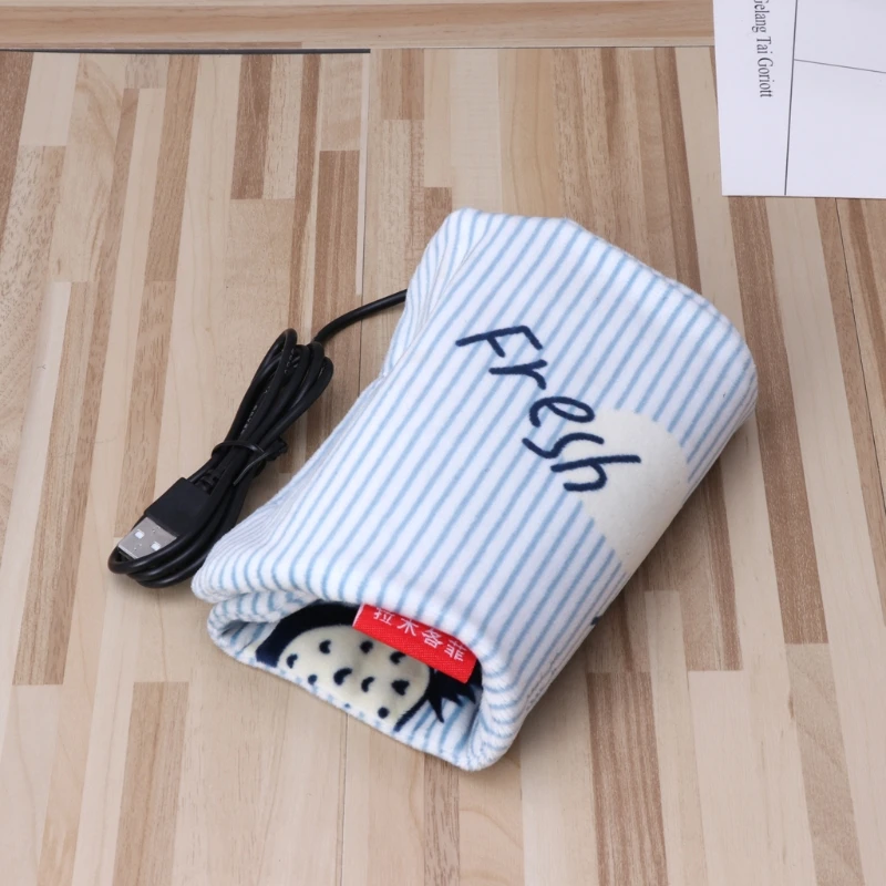 

Travel Stroller USB Milk Water Warmer Insulated Bag Baby Nursing Bottle Heater
