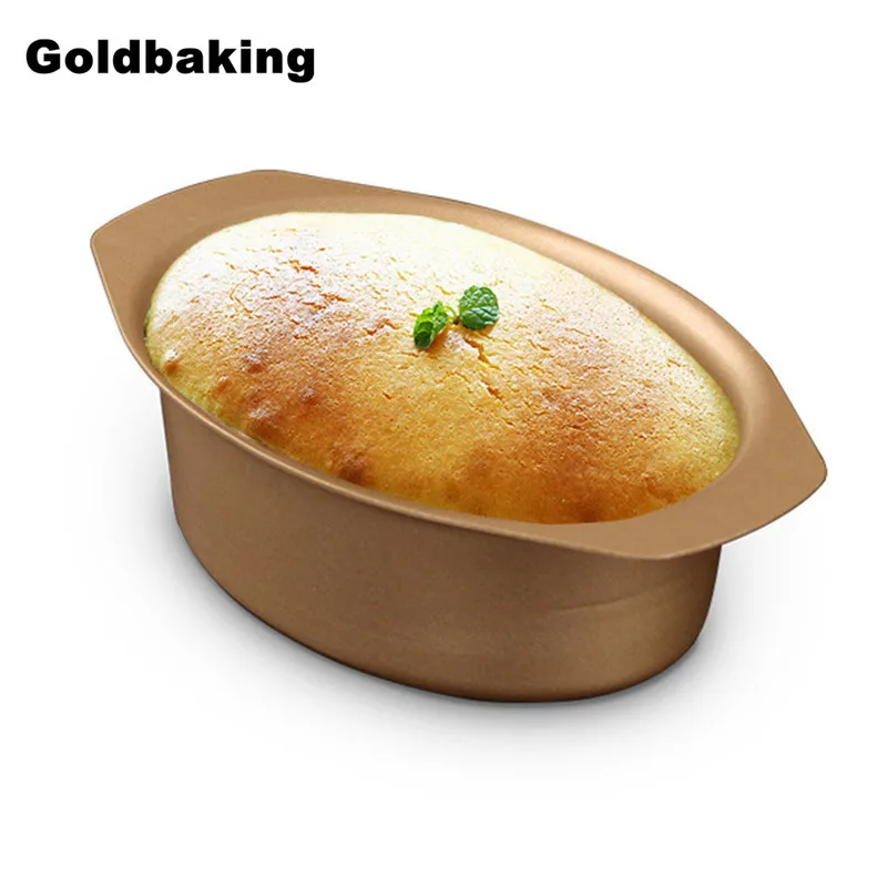 Антипригарная мини форма для сыра пирога овальная из углеродистой стали