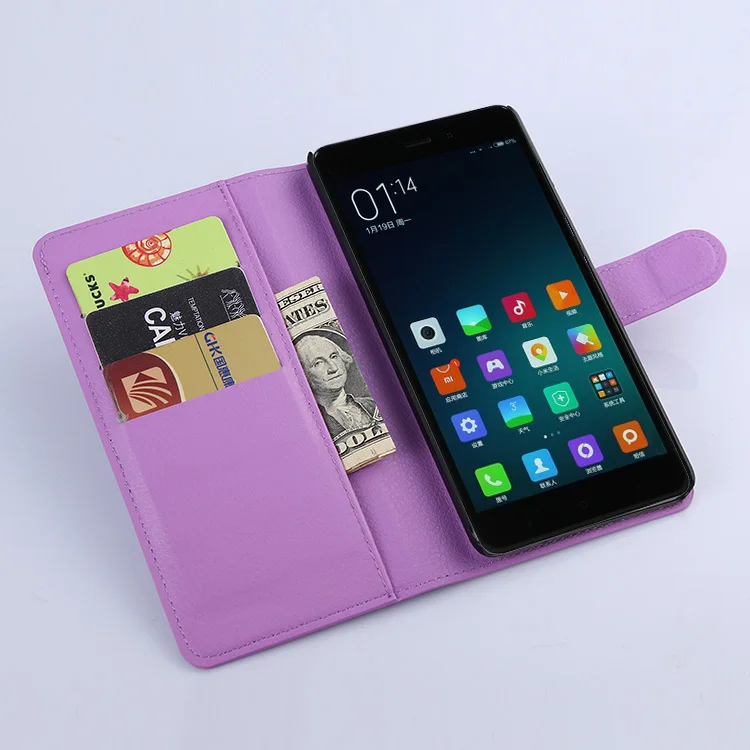 Модный Личи PU кошелек кожаный чехол для Xiaomi Mi Note 5 7 дюймов защитный флип телефона