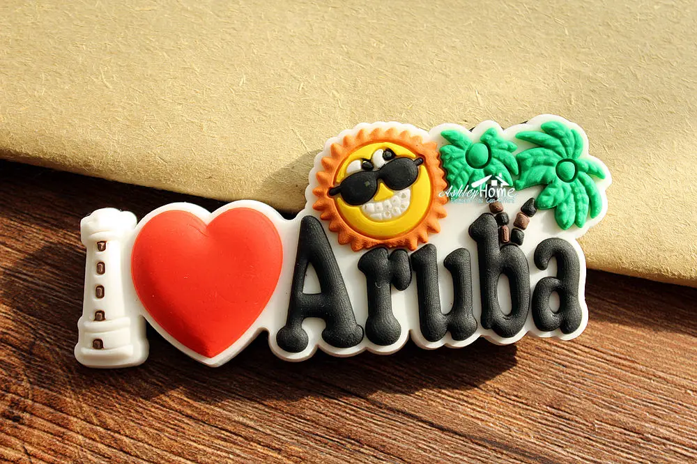 Карибское море туристический сувенир для путешествий декоративный резиновый