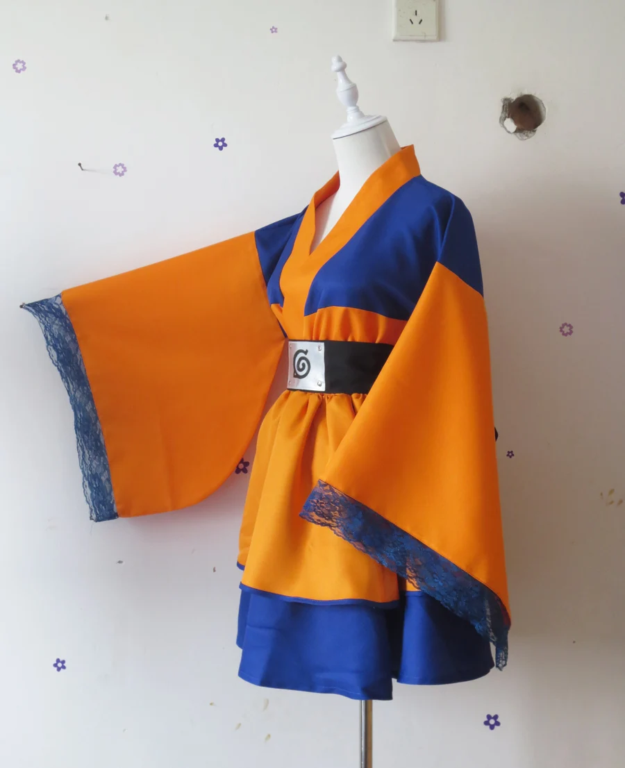 Карнавальный костюм для девочек из аниме Наруто Uzumaki Naruto, одежда Лолиты Uchiha Sasuke, кимоно, платье Акацуки, платье лолиты для женщин