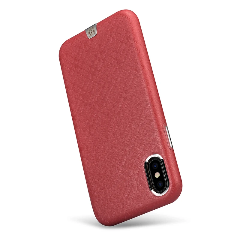 Новый роскошный чехол накладка в клетку для iphone X 5 8 ''оригинальный брендовый