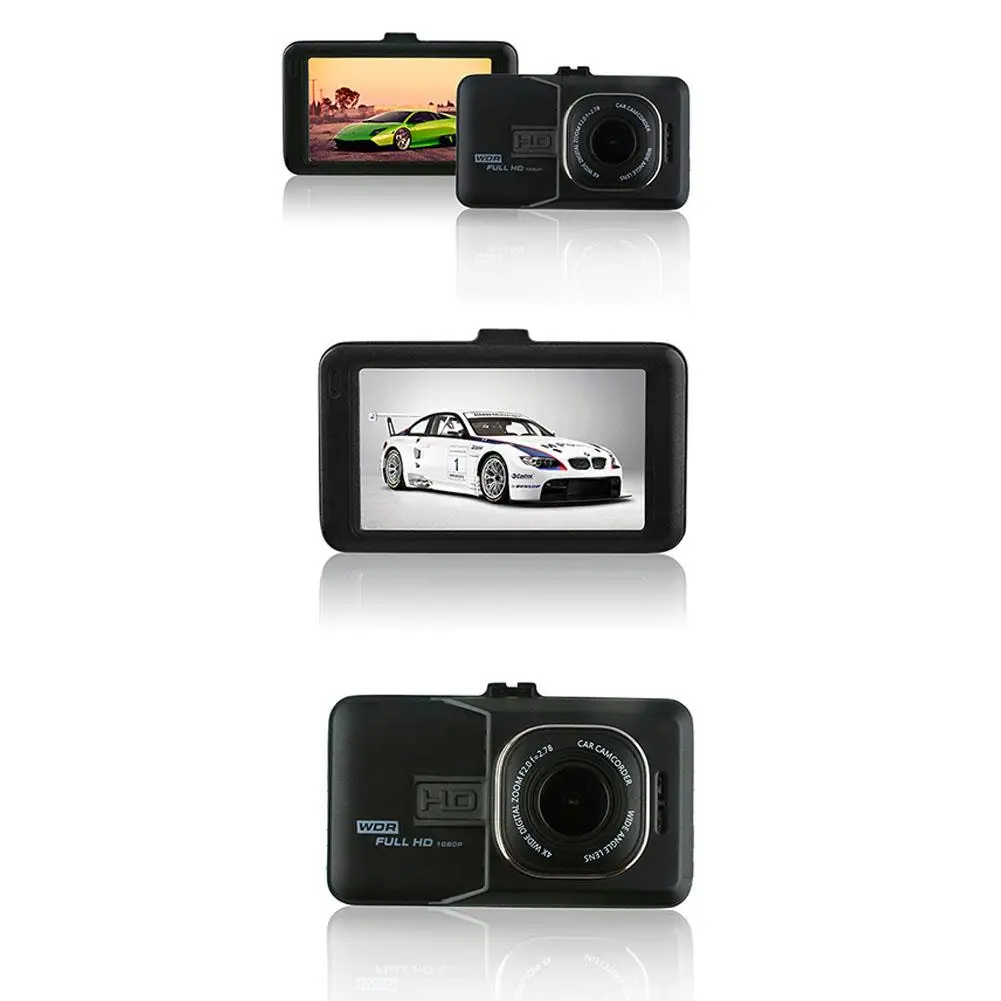 Автомобильный видеорегистратор Dragonpad FH06 3 0 дюйма Full Clear HD 1080P камера 140 °