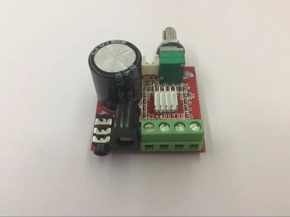 1 шт. 12 В 2*10 Вт двухканальный D класса Hi Fi PAM8610 аудио стереоусилитель плата качество