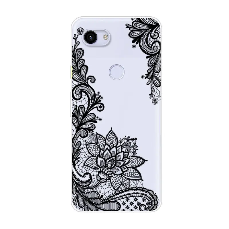 Мультяшный чехол для Google Pixel 3a накладка из мягкого силикона телефона XL 3 a Pixel3a