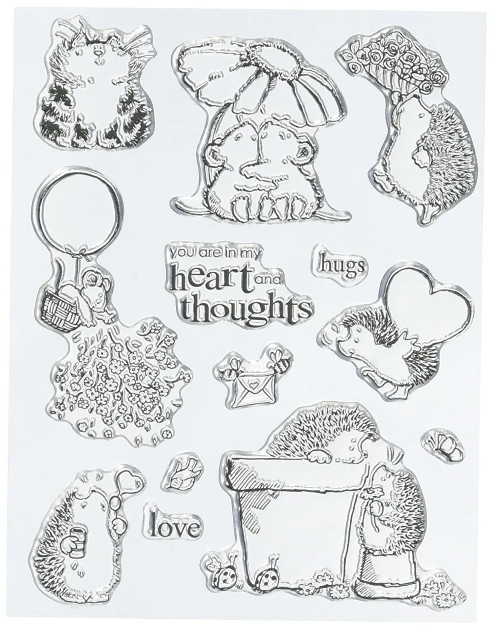 Прозрачный силиконовый резиновый фотоальбом для скрапбукинга|stamps for scrapbooking|clear
