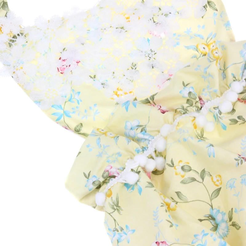 Новинка 2017 года 100% хлопок Детский комбинезон для малышей с цветочным рисунком