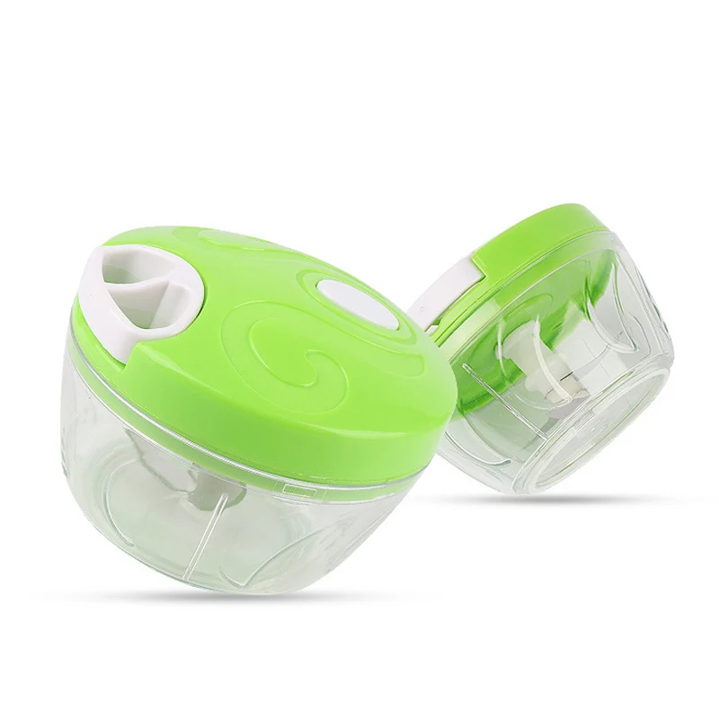 Kitchen Tools Manual Drawstring Garlic Vegetable Slicer Blen