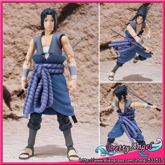 PrettyAngel оригинальная экшн фигурка Bandai Tamashii Nation S.H. Фигуртс эксклюзивная Uchiha Sasuke (VS
