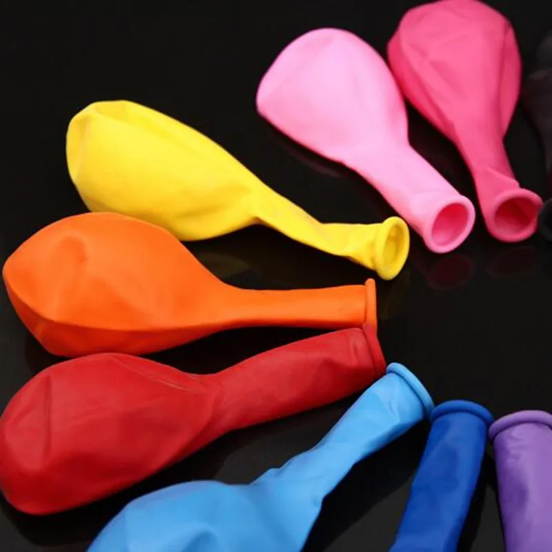 Оптовая Горячие 100 шт./лот Матовый Латекс Круглые Шары сгустите 12 дюймов 2.8 г