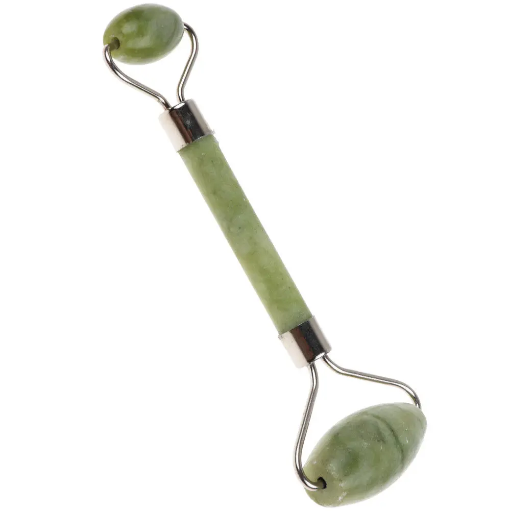 Лица нефрит для массажа роликовый похудения Jade Красота устройства массаж